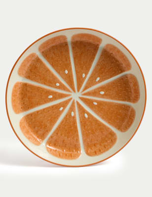 

M&S Collection Orange Stoneware Serving Platter, Orange