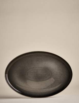 

M&S Collection Amberley Reactive Platter, Navy