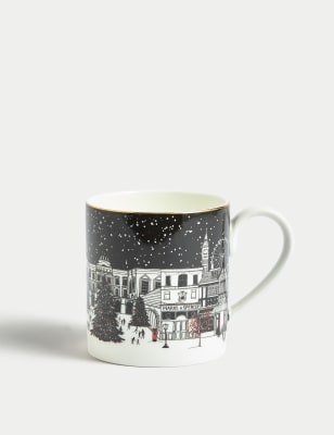 

M&S Collection Christmas Scene Mug - Multi, Multi