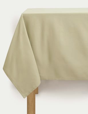 

M&S Collection Pure Cotton Tablecloth - Sage, Sage