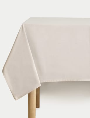 

M&S Collection Pure Cotton Tablecloth - Natural, Natural