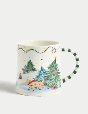 

M&S Collection Christmas Mug - Multi, Multi