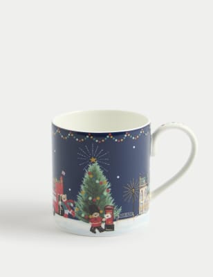 

M&S Collection Spencer Bear™ Christmas Mug - Multi, Multi