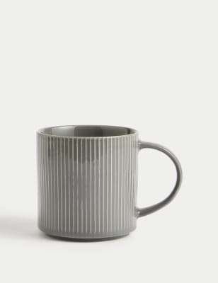 

M&S Collection Textured Mug - Grey, Grey