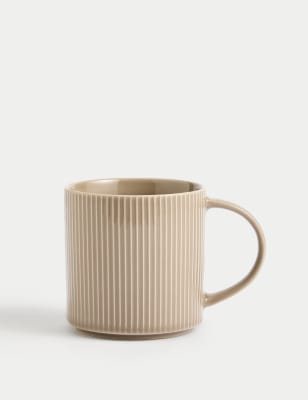 

M&S Collection Textured Mug - Natural, Natural