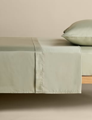 

M&S Collection Ultimate Comfort Flat Sheet - Sage, Sage