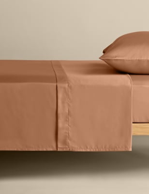 

M&S Collection Ultimate Flat Sheet - Dark Almond, Dark Almond