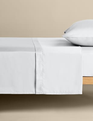 

M&S Collection Ultimate Flat Sheet - White, White