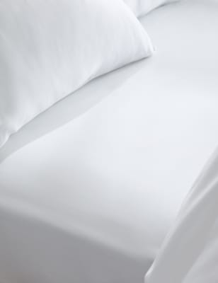 

M&S Collection Ultimate Comfort Universal Fitted Sheet - White, White