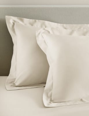 

M&S Collection Pack de 2 fundas de almohada Oxford de máxima comodidad - Neutro, Neutro