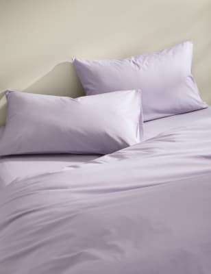 

M&S Collection Cotton Rich Bedding Set - Lilac, Lilac