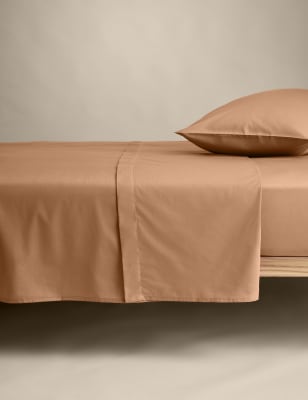 

M&S Collection Cotton Rich Flat Sheet - Caramel, Caramel