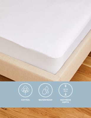 Sleep Solutions Terry Waterproof Extra Deep Mattress Protector