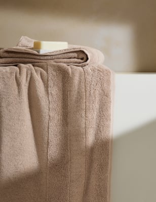 M&S Ultimate Turkish Cotton Towel - HAND - Charcoal, Sage Green,Oyster,Dark Green,Denim,Silver Grey,