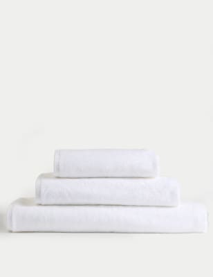 

M&S X Fired Earth Pure Cotton Marl Towel - Apres Ski, Apres Ski