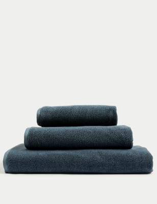 

M&S X Fired Earth Pure Cotton Marl Towel - Under The Waves, Under The Waves