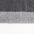 Bobble Striped Quick Dry Bath Mat, CHARCOAL, swatch