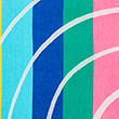 Pure Cotton Happy Days Beach Towel, MULTI, swatch