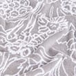 Pure Cotton Floral Towel, SILVER GREY, swatch