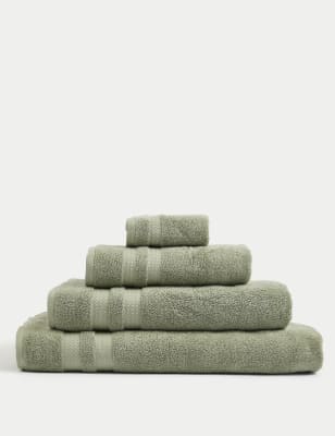 

Autograph Pure Cotton Retreat Towel - Sage Green, Sage Green