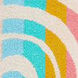 Pure Cotton Rainbow Kids Bath Towel, MULTI, swatch