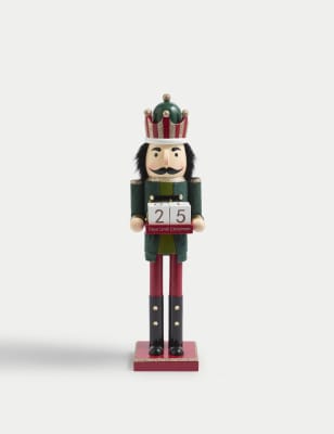 

M&S Collection Nutcracker Advent Decoration - Multi, Multi