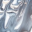 3pk Marbled Glass Baubles, BLUE MIX, swatch