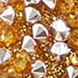 Glitter Glass Hanging Celebration Decoration, GOLD, swatch