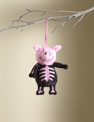 

Hanging Percy Pig™ Skeleton Decoration - Pink Mix, Pink Mix