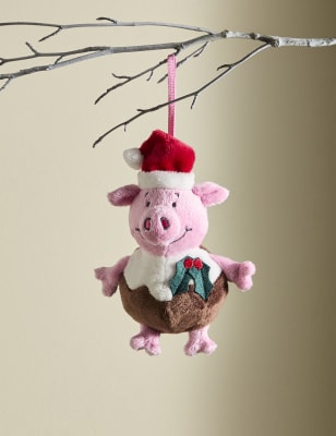 

Percy Pig™ Christmas Pudding Decoration - Pink Mix, Pink Mix