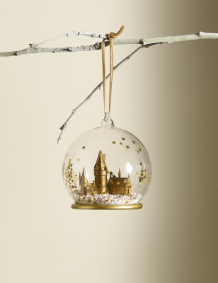 

Harry Potter™ Hogwarts Bauble - Gold, Gold