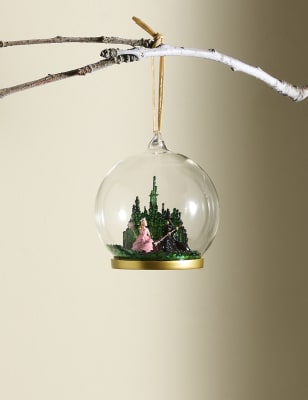 

M&S Collection Wicked™ Glass Cloche Hanging Decoration - Multi, Multi