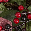 Red Berry Wreath, GREEN MIX, swatch