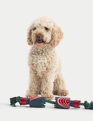 

M&S Collection Cracker Rope Pet Toy - Multi, Multi