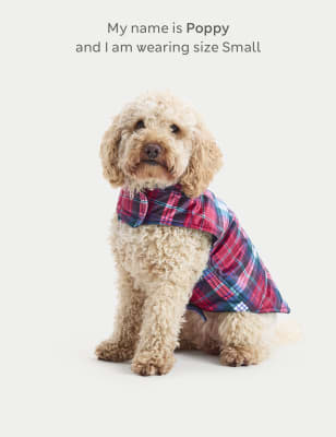 

M&S Collection Tartan Jumper for Pets - Red Mix, Red Mix