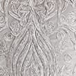 Velvet Embroidered Cushion, GREY MIX, swatch