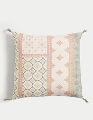 

M&S X Fired Earth Jaipur Birla Printed Outdoor Cushion - Multi, Multi