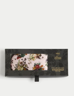 

M&S X National Gallery Silk Eye Mask - Blush Pink, Blush Pink