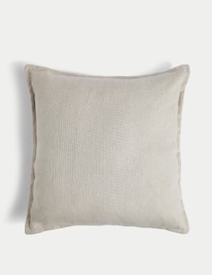 

M&S Collection Pure Cotton Textured Cushion - Taupe, Taupe