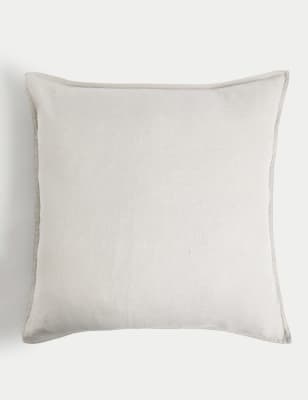 

M&S Collection Pure Linen Cushion, Grey