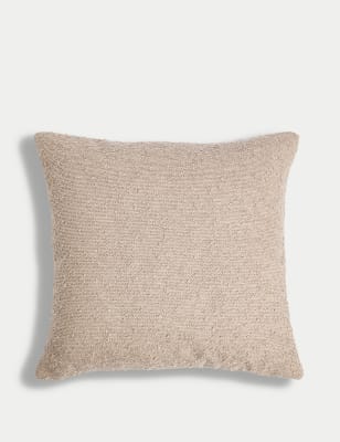 

M&S Collection Textured Bouclé Cushion - Neutral, Neutral