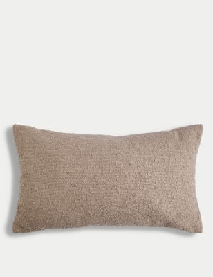 

M&S Collection Boucle Bolster Cushion - Neutral, Neutral