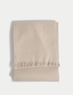 

M&S Collection Weicher, strukturierter Überwurf - Neutral, Neutral