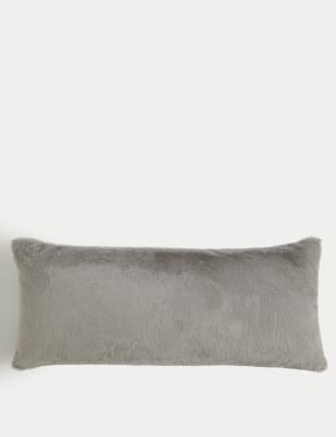 

M&S Collection Supersoft Bolster Cushion - Light Grey, Light Grey