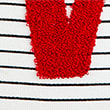 Mickey Mouse&trade; Embroidered Cushion, BLACK MIX, swatch