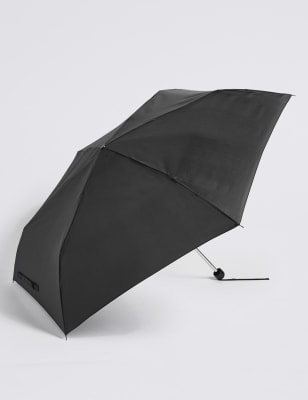 

Womens M&S Collection Sheen Compact Umbrella - Black, Black