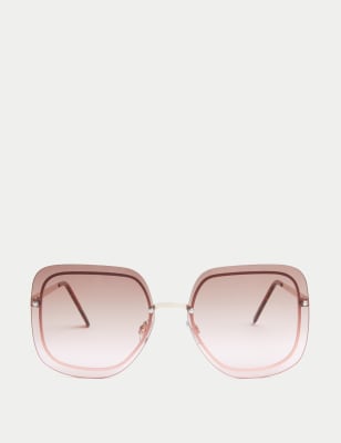 

Womens M&S Collection Pilotensonnenbrille - Rosa Melange, Rosa Melange
