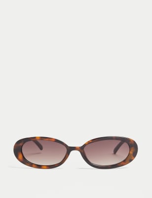 

Womens M&S Collection Oval Sunglasses - Brown Mix, Brown Mix