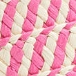 Straw Drawstring Tote Bag, PINK MIX, swatch