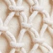 Cotton Rich Macram&eacute; Shoulder Bag, CREAM, swatch